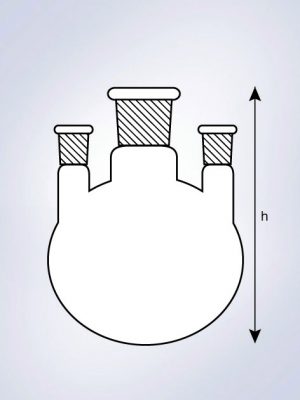 Round Bottom Flask - Three Necks