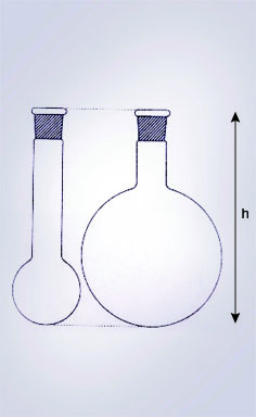 Round Bottom Flask - Uniform Height
