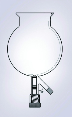 Reaction Vessels , Spherical with Withdrawal Valve