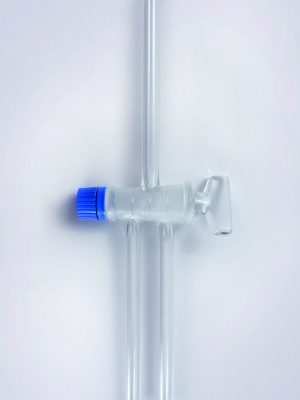 Stopcocks, Double Oblique with Solid Glass Plug