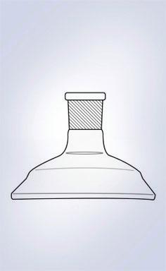 Flat Flange Lids - Single Neck