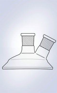 Flat Flange Lids - Two Neck