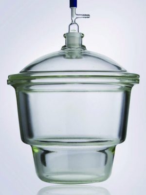 Desiccator, with Tubulated lid