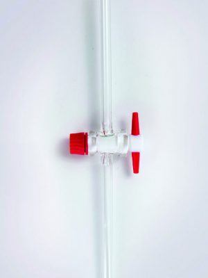 Stopcock, Straight Bore with PTFE Plug