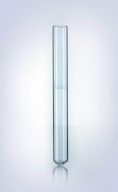 Test tube without rim