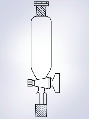 Dropping Funnels, Cylindrical Shape, Stem Inside Cone